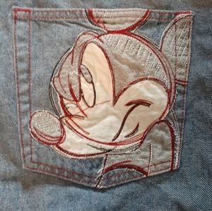 Iceberg history Mickey Mouse jeans